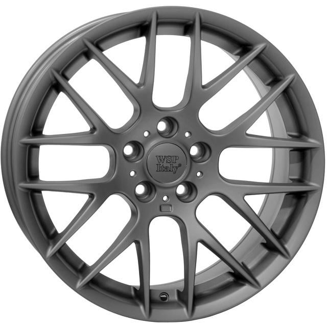 Литые диски WSP Italy BMW W675 Basel M 9,5x19 5x120 ET23 DIA72,6 Matt gun metal