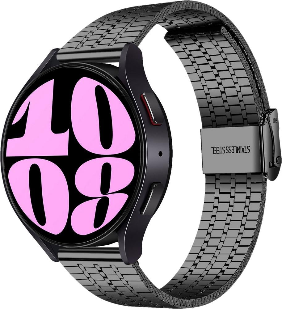 Браслет металлический Counic для Galaxy Watch 6 40 мм Black (34055-2B) Браслет металлический Counic для Galaxy Watch 6 40 мм Black (34055-2B)