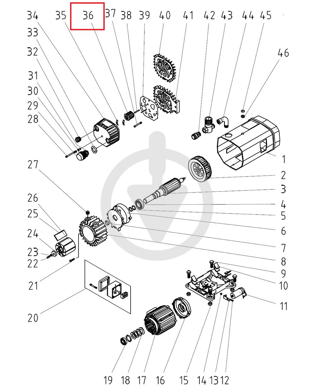 Фильтр-патрон С 64/3 компрессора PFT KDT 3.16-KDT 4.16 220В (46df433a-42a0-11e6-9946-663265653264) - фото 2