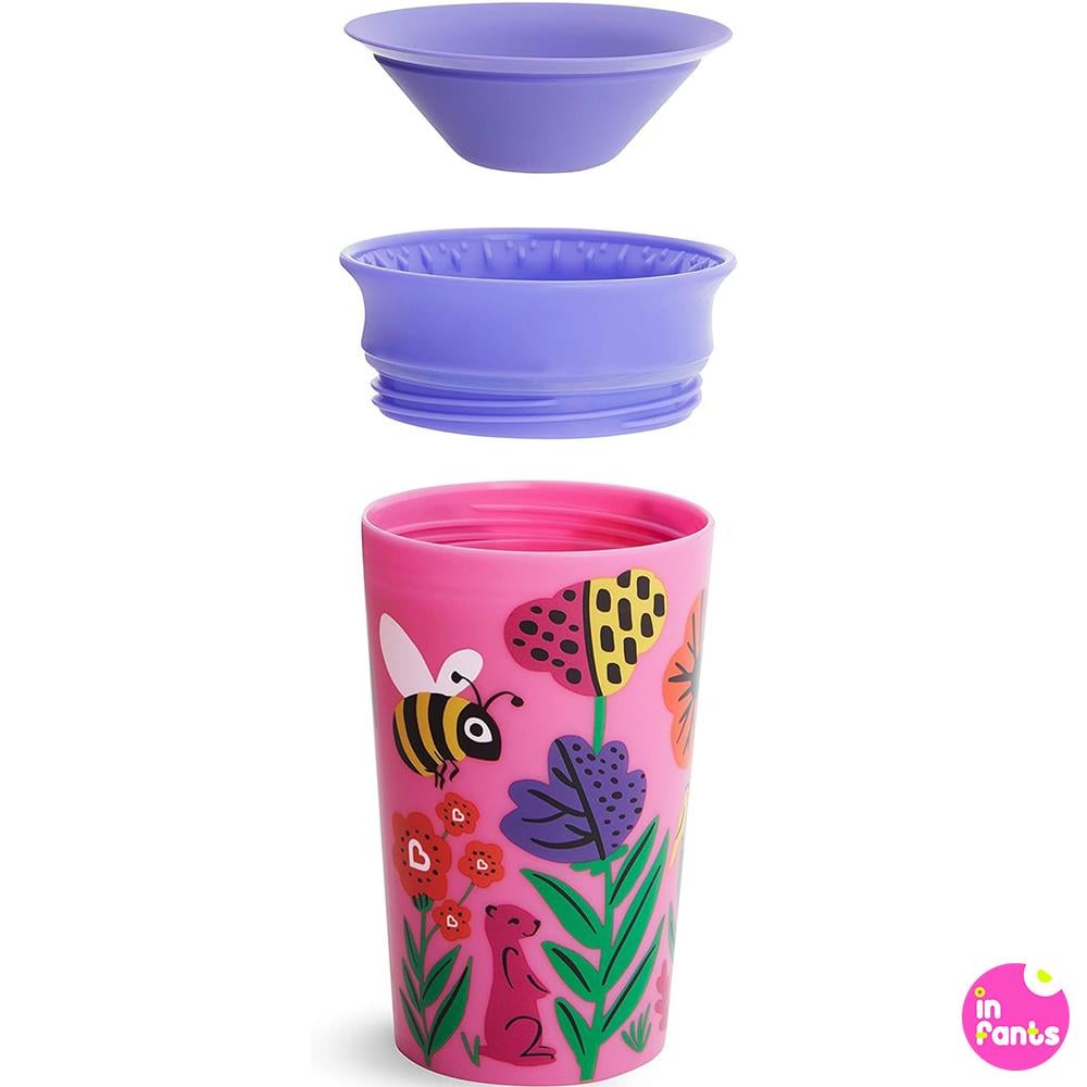 Чашка непроливна Munchkin Miracle 360 Wildlove Bee (00474) - фото 2