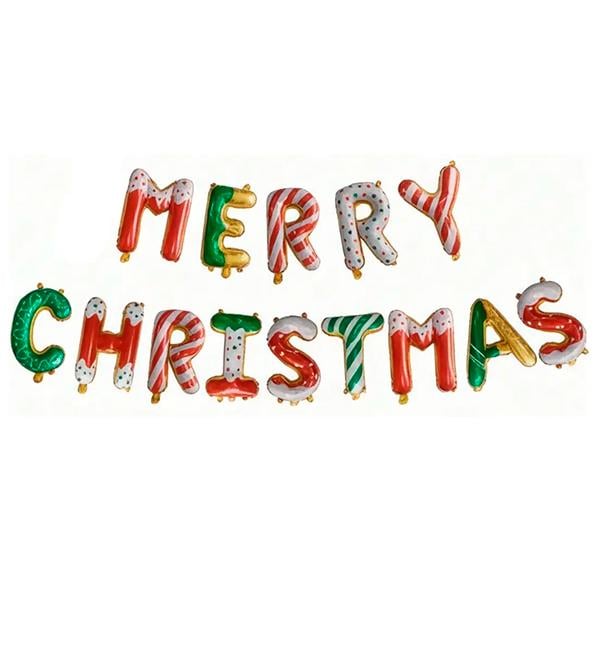 Воздушные шары Merry Christmas 40 см (356452)