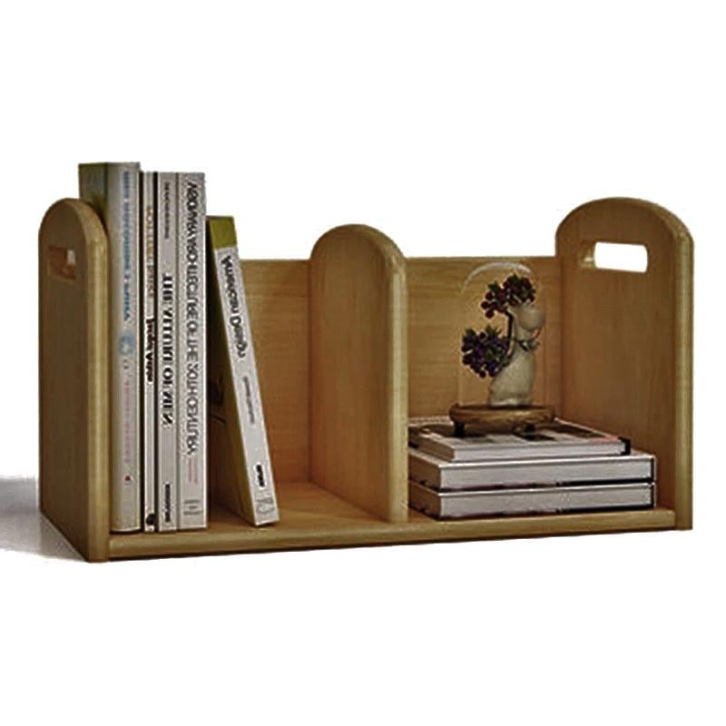 Полка книжная настольная из дерева Юрвал Сиена (КПА-008405)