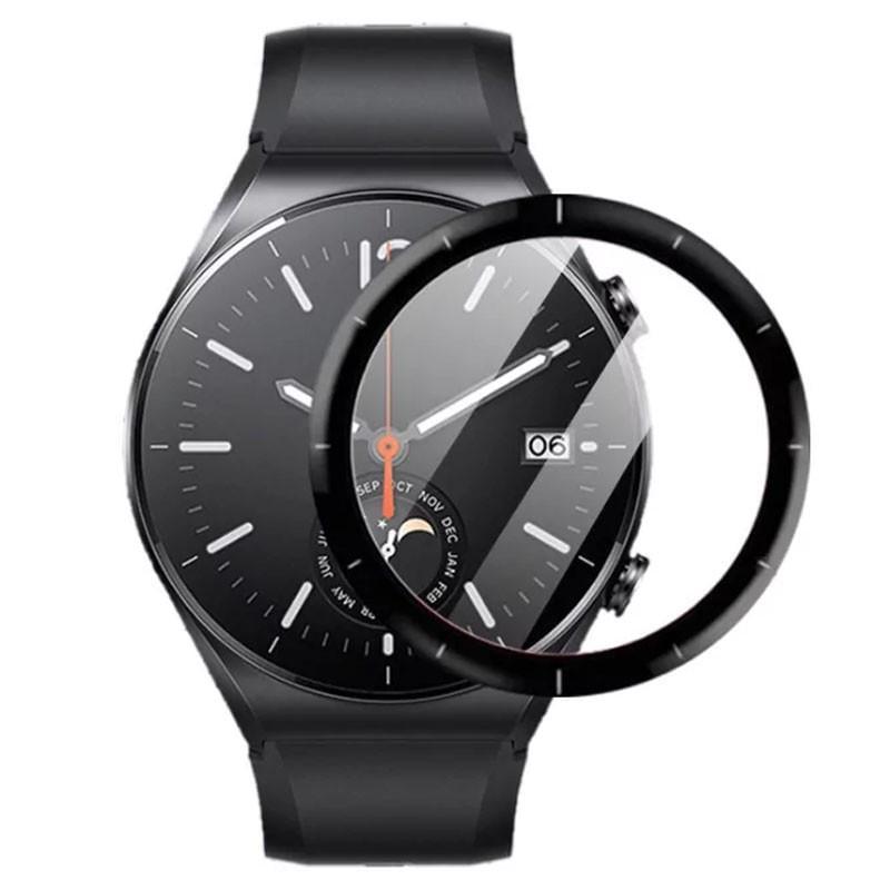 Плівка полімерна 3D full glue для Xiaomi Watch S1 Чорний (00000057638_1)