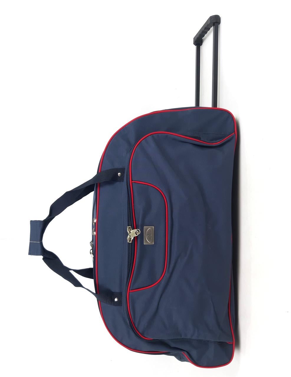 Сумка дорожная на колесах Dingda 71х37х35 см 90 л Синий (1501-3)