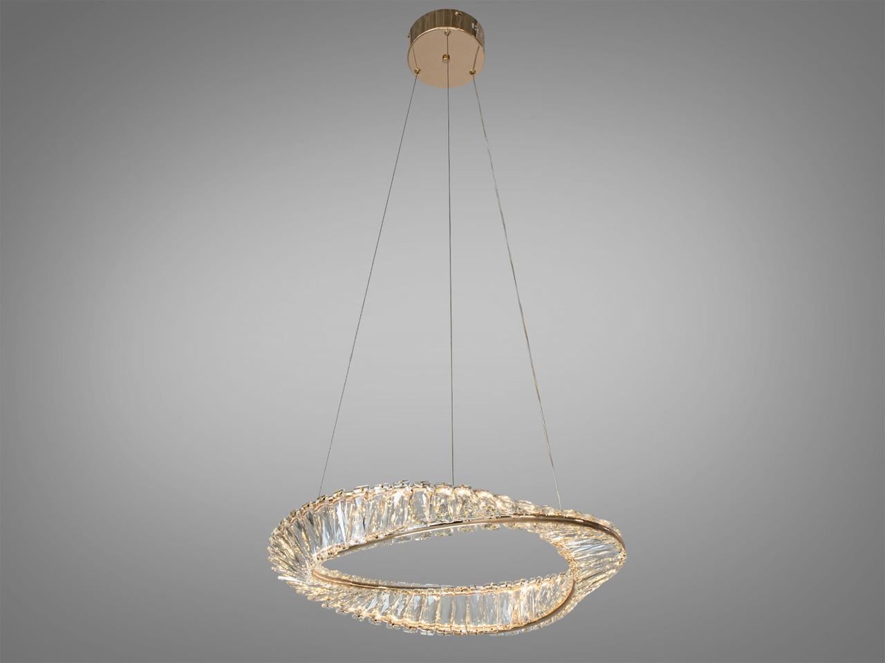 Люстра светодиодная с пультом 548-500G-L 55W S Золотой (2506163174) Люстра светодиодная с пультом 548-500G-L 55W S Золотой (2506163174)