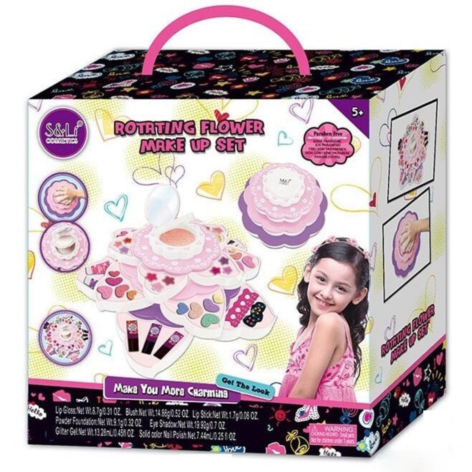 Набір дитячої косметики Rotating Flower Makeup Set Multicolor (96996)