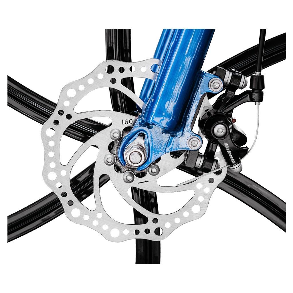 Велосипед складной Kucher "City Power" на литых дисках 26" рама 17" Синий (1501181774) - фото 6