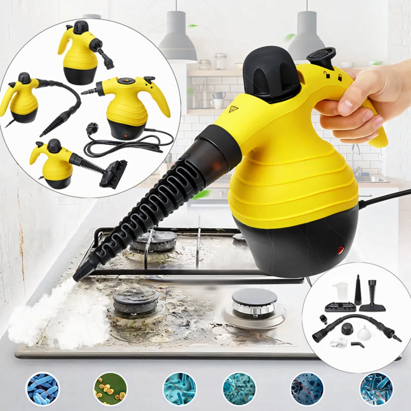 Пароочиститель Steam Cleaner Pro 6в1 функция отпаривателя 1000W (tf7410) - фото 2 Пароочиститель Steam Cleaner Pro 6в1 функция отпаривателя 1000W (tf7410) - фото 2