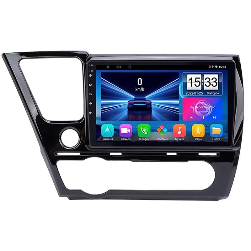 Автомагнитола штатная Lesko для Honda Civic IX Рестайлинг ver. 2 2013-2017 2/32 Гб Wi-Fi GPS Base 9" (36986745)