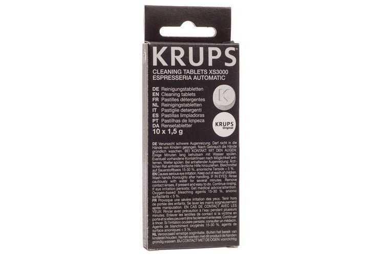 Таблетки для чистки кофемашин Krups XS300010 10 шт.