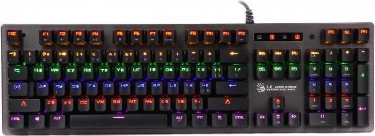 Клавіатура дротова A4Tech Bloody B760 Black USB (102737)