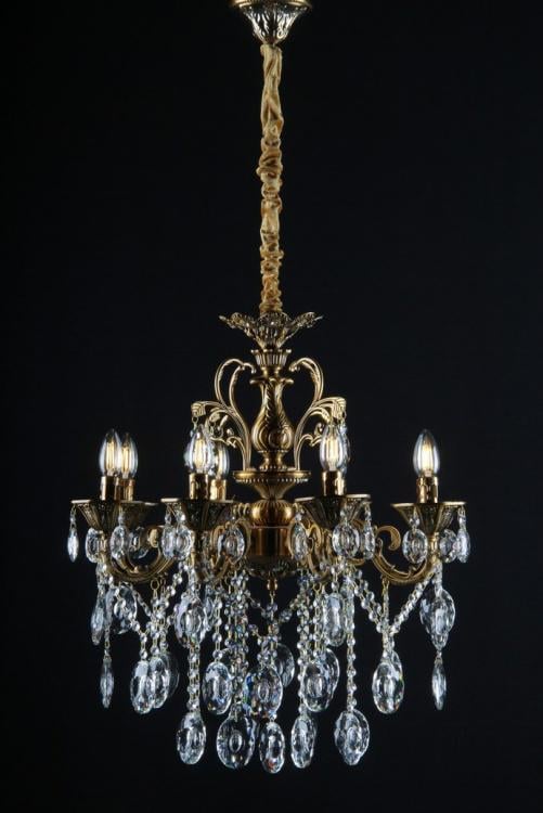 Люстра свеча Ray L408/8 GAB (IR006975)