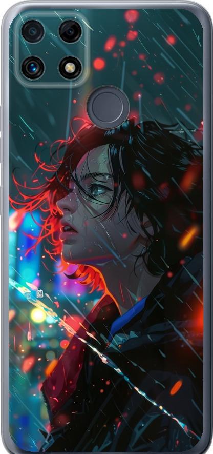 Чехол на Realme C25 Ночные огни (6096u-3613-42517) Чехол на Realme C25 Ночные огни (6096u-3613-42517)