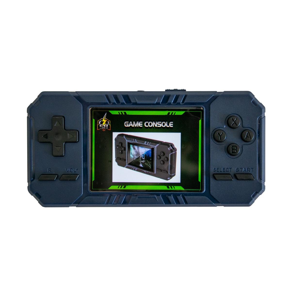 Приставка игровая Game Console ретро для ТВ/AV S8 520 игр 2,4" DarkBlue (1010542) - фото 8