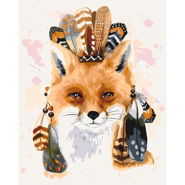 Картина по номерам Идейка "Хитрый лис" 40х50 см (KH4146)