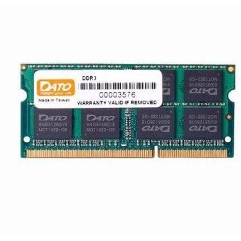 Оперативная память Dato SO-DIMM 8 Гб DDR3L 1600 МГц CL11 Зеленый (DT8G3DSDLD16)