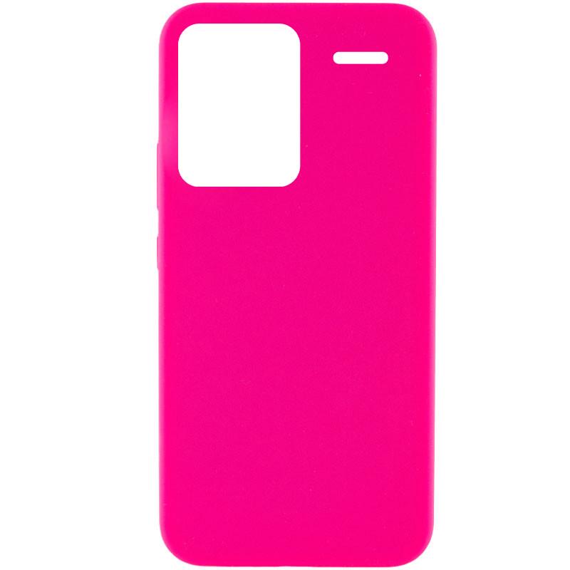 Противоударный чехол Silicone Cover Lakshmi (AAA) для Xiaomi Redmi Note 13 Pro+ Розовый / Barbie pink