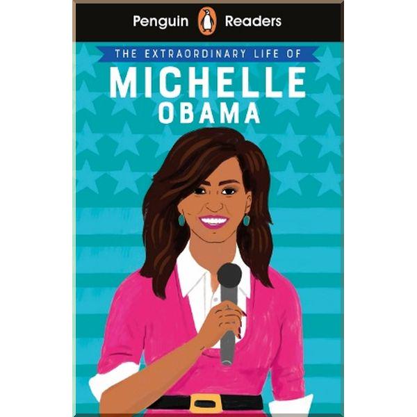 Книга Penguin "The Extraordinary Life of Michelle Obama" (ISBN:9780241447383)