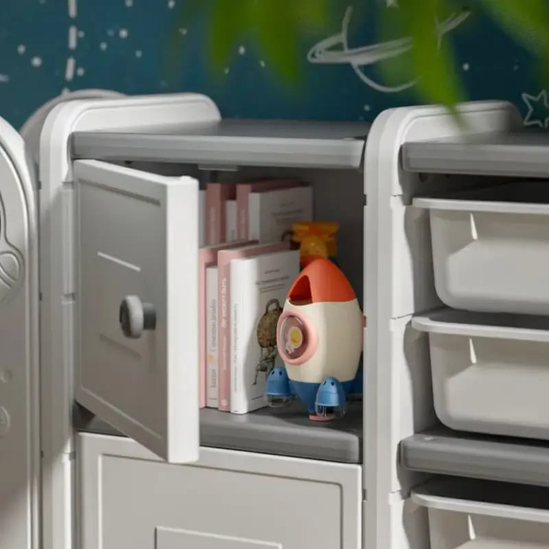 Органайзер для игрушек Lumpurini Lunetta с контейнерами 3 яруса 140x32x93 см (6bb89e0a) - фото 8