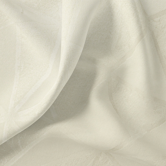 Ткань портьерная IDEIA Сюита Графика V-02 однотонная 2,9 м Молоко (2200004122267)