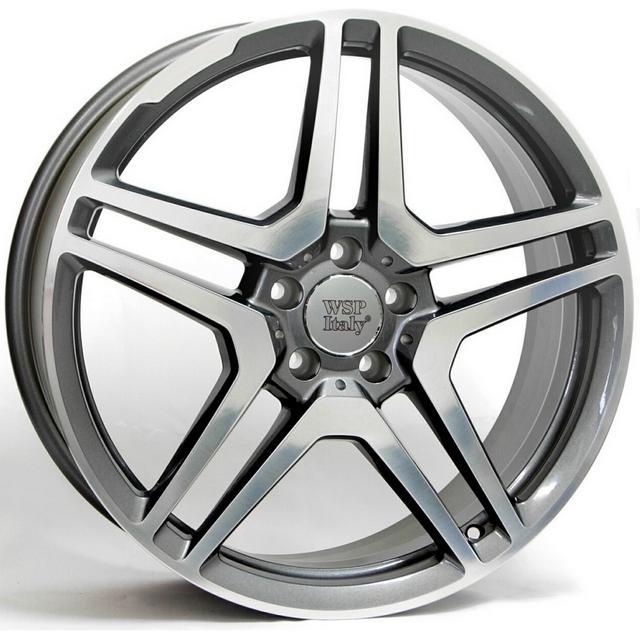 Литые диски WSP Italy Mercedes W759 AMG Vesuvio 7,5x18 5x112 ET47 DIA66,6 Anthracite polished
