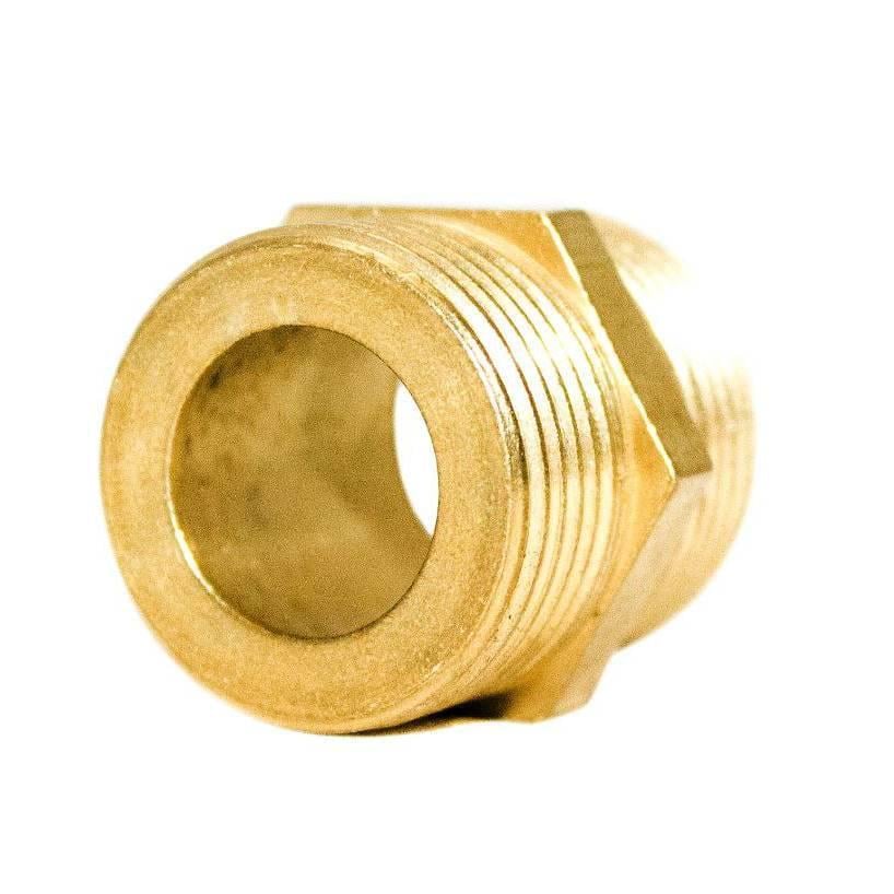 Ниппель Optimum 1/2"ЗЗ латунный под прокладку LN332G (000030974) Ниппель Optimum 1/2"ЗЗ латунный под прокладку LN332G (000030974)
