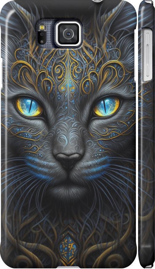 Чехол на Samsung Galaxy Alpha G850F Кошка (5548c-65-42517)