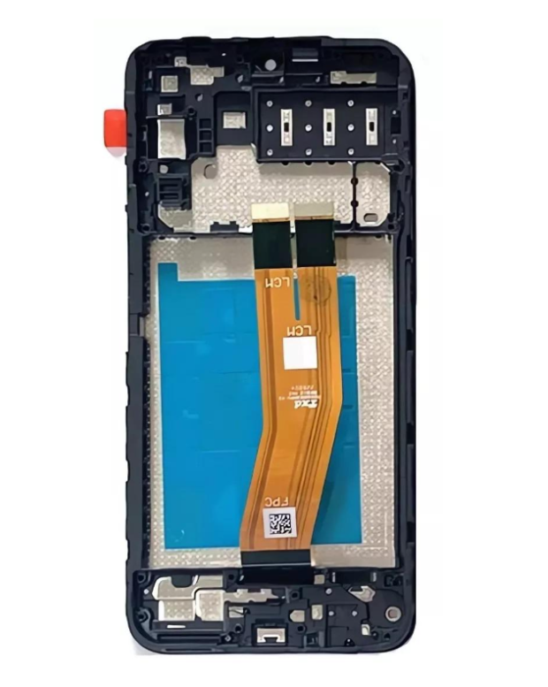 Дисплейний модуль для Samsung A14/A145 Orig з рамкою Black (000562380)