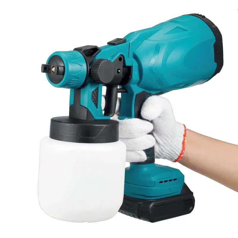 Краскопульт Makita AH550L 1 сопл с двумя аккумуляторами (20700042) - фото 3