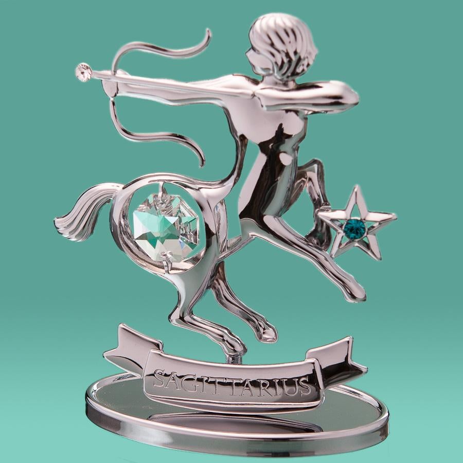 Фигурка Знак зодиака Стрелец Elisey посеребренный со стразами (0265-001 SL)