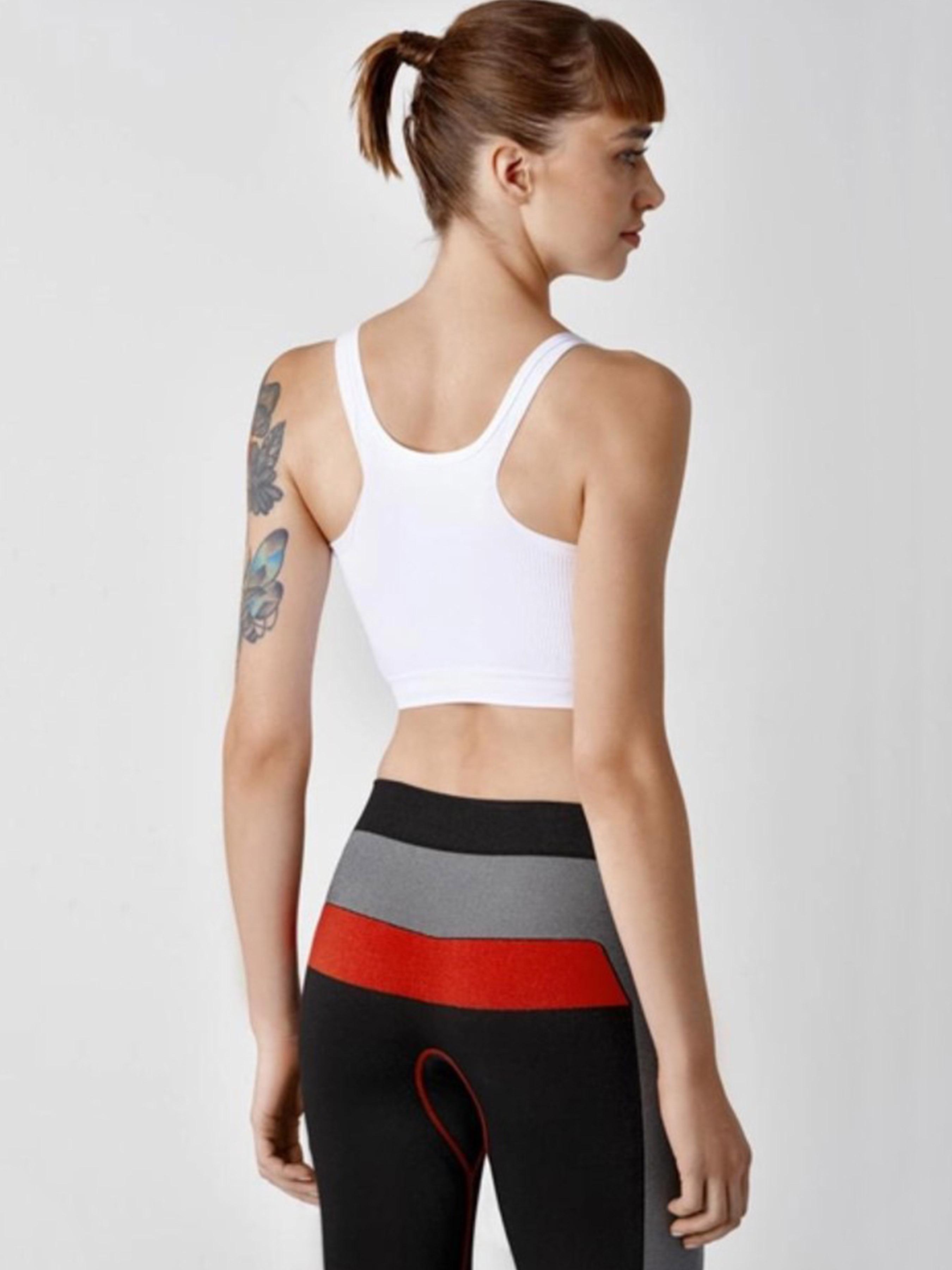 Спортивный топ Spaio Relieve W01 женский L/XL Белый (5901282270844) - фото 2 Спортивный топ Spaio Relieve W01 женский L/XL Белый (5901282270844) - фото 2