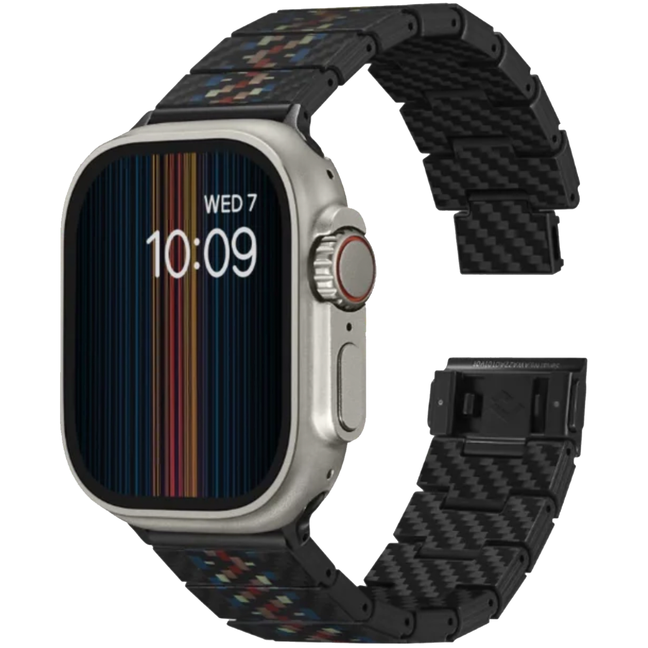 Ремінець та чохол Pitaka Carbon Fiber Watch Band 7 Rhapsody and Air Case 45 мм (AWB2301/KW2002A) - фото 3 Ремінець та чохол Pitaka Carbon Fiber Watch Band 7 Rhapsody and Air Case 45 мм (AWB2301/KW2002A) - фото 3