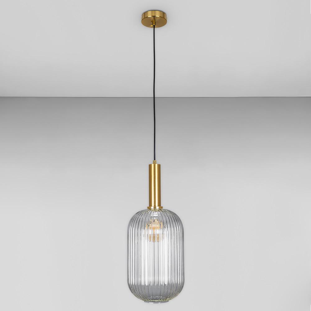 Люстра подвесная Лофт Light House LS-18626-1 BRZ/CL Бронзовый/Прозрачный