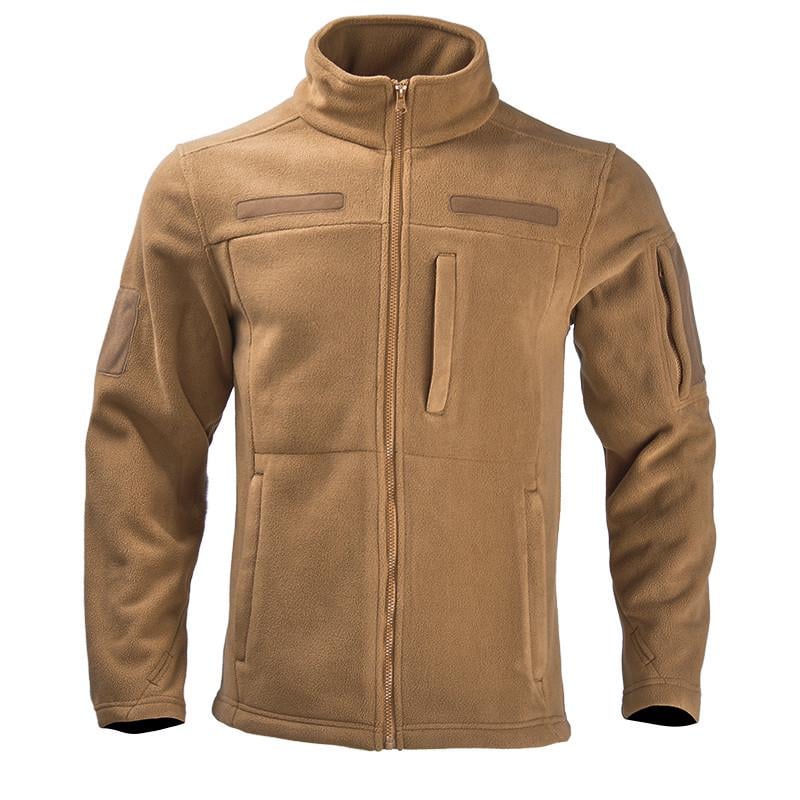 Кофта флісова чоловіча Han-Wild HW012 Sand Khaki 3XL