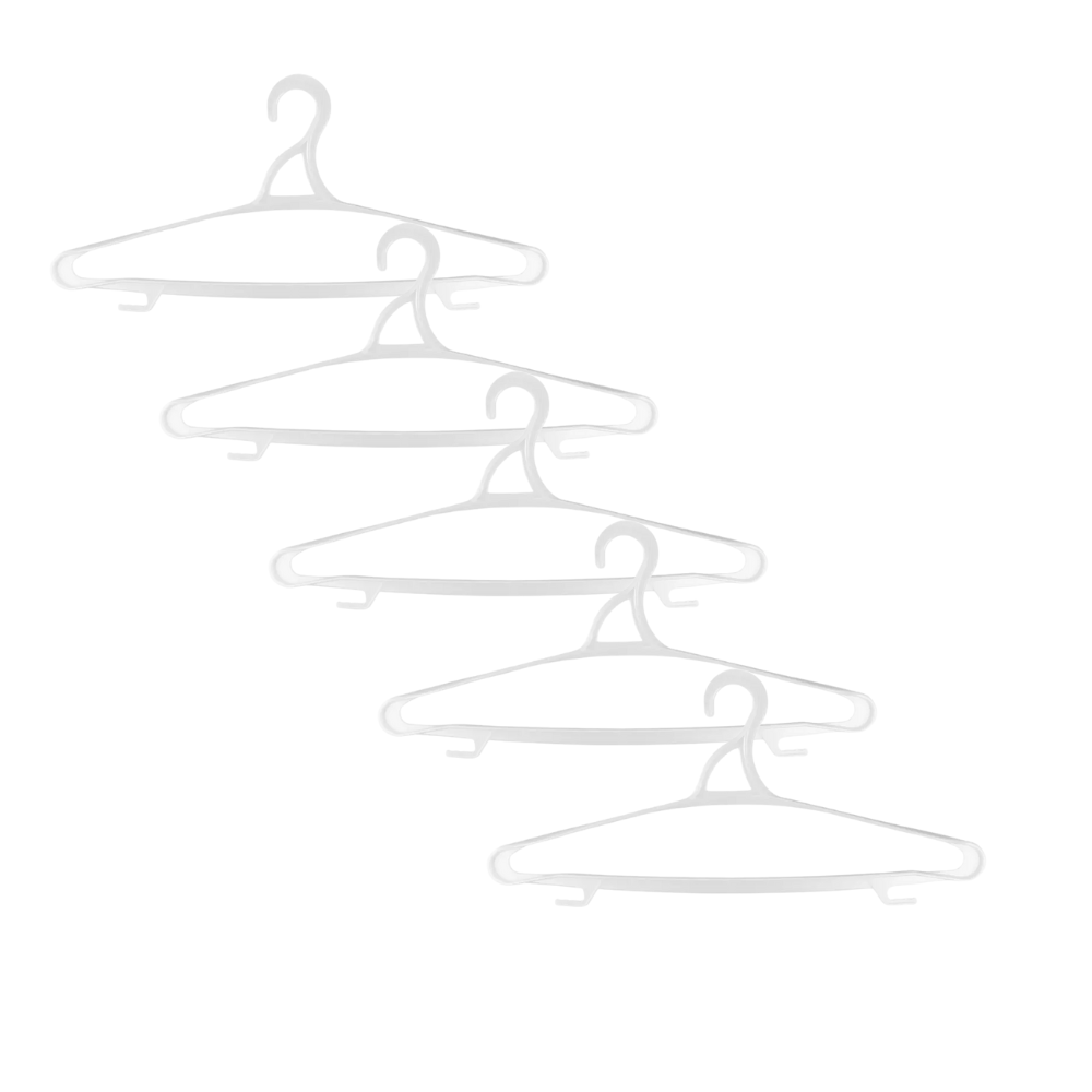 Плечики пластикові для одягу SoloPlast р. 468x39x212 мм 5 шт. (2668297053)