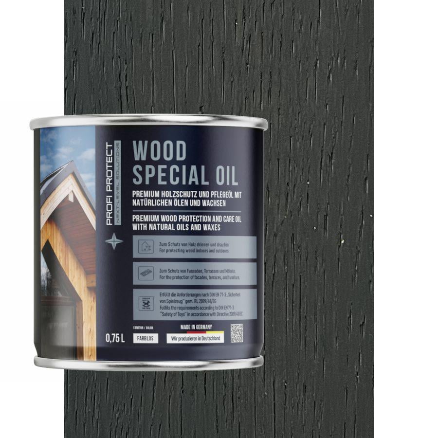 Масло ProfiProtect Wood Special Oil с воском 0,75 л Anthrazit Grau eiche (20754779) - фото 1 Масло ProfiProtect Wood Special Oil с воском 0,75 л Anthrazit Grau eiche (20754779) - фото 1