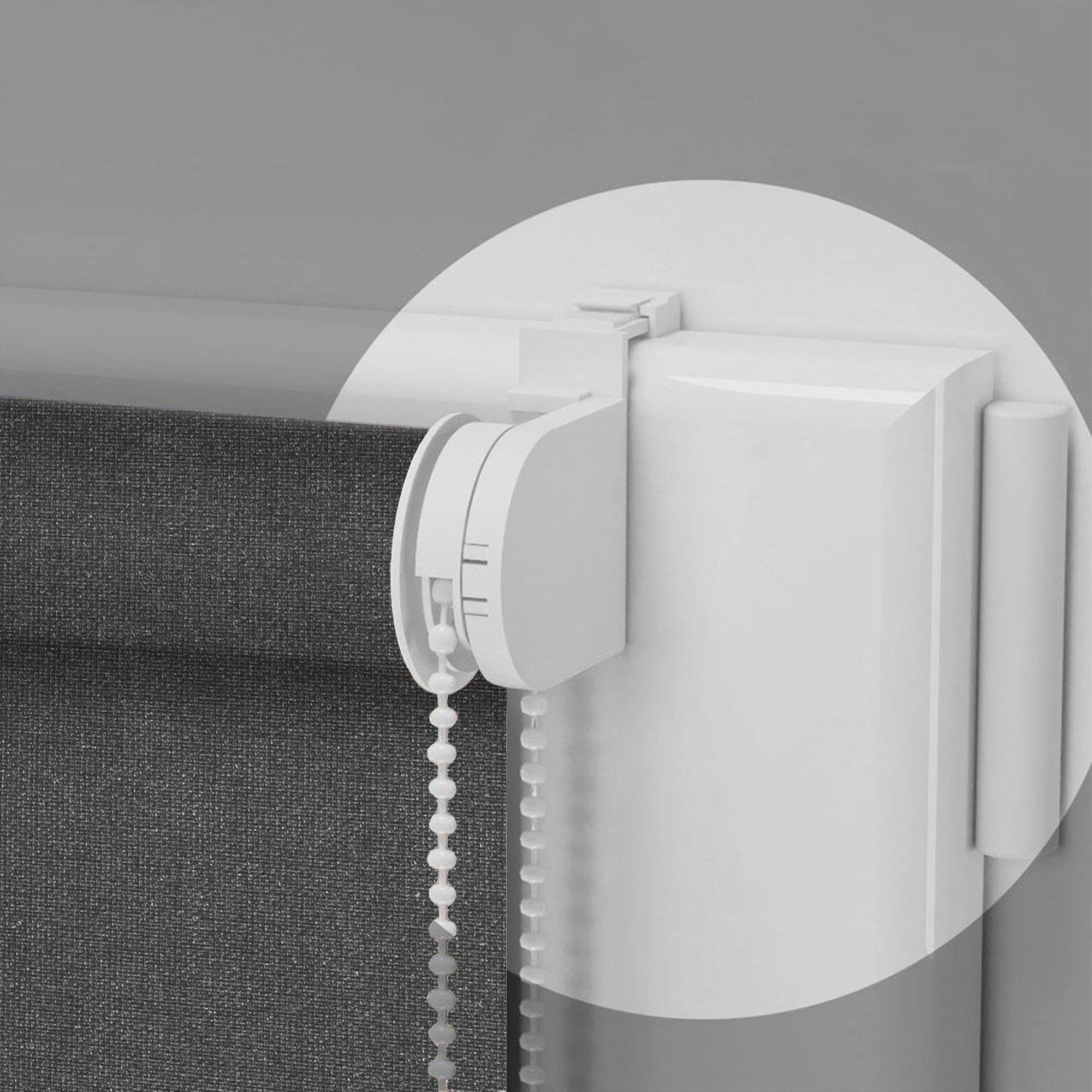 Ролета тканевая мини Decolux 57,5х160 см Luminis Черный - фото 3