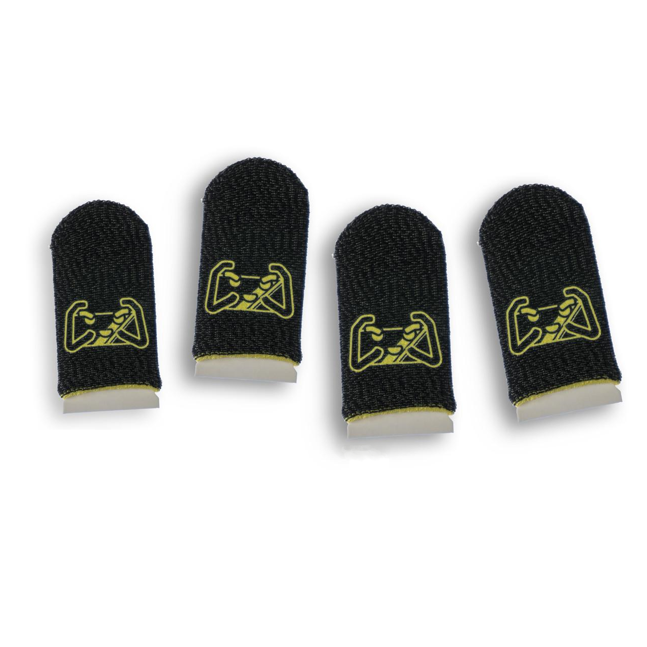 Напальчники игровые для телефона Mybuttons Classic Fiber 2 пары Черный (1848244694)