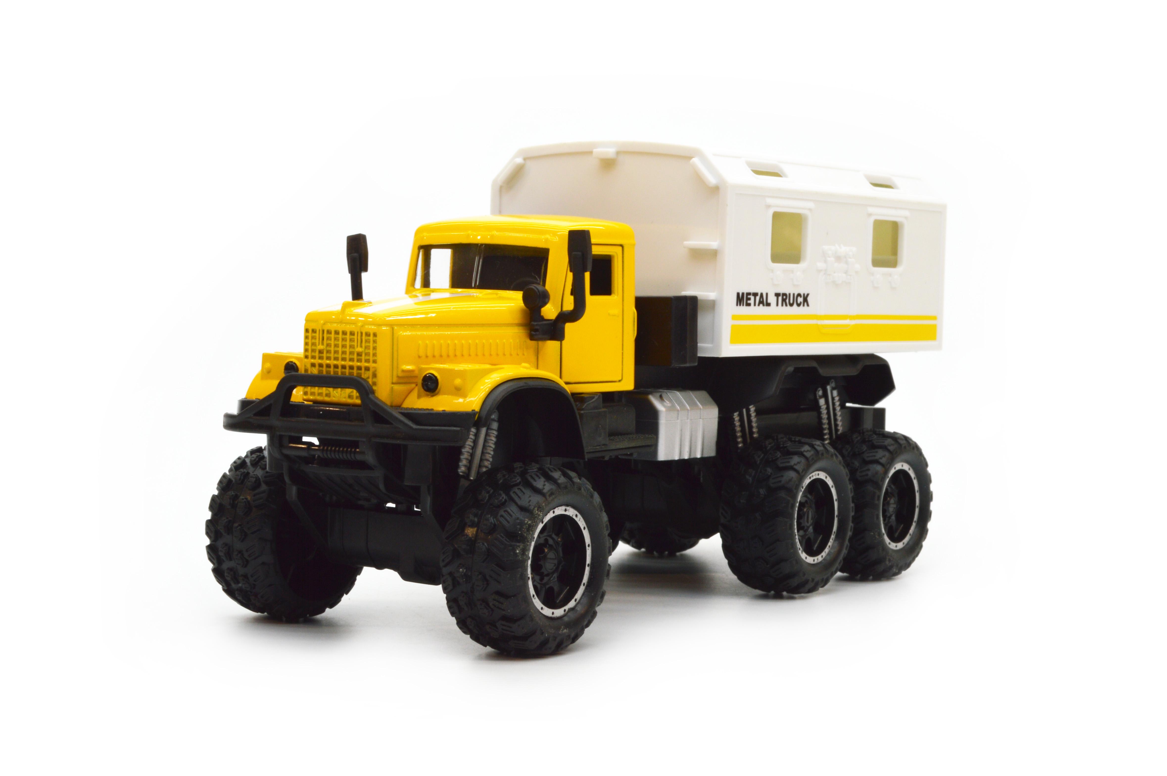 Машина металлическая КрАЗ 2217-5 инерция звук свет