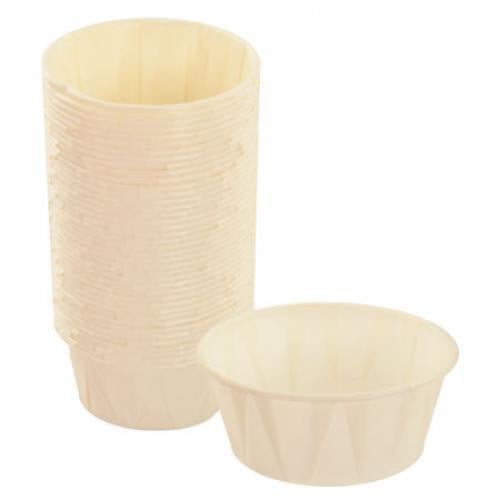 Форми для кексів Stenson MC4435W паперові 4,4x3,5 см 100 шт. (598428)