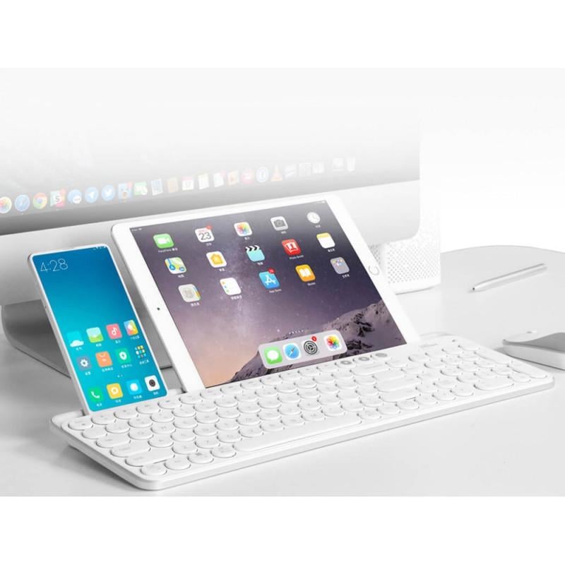 Клавіатура MiiiW AIR85 Plus MWBK01 Keyboard Bluetooth Dual Mode White - фото 4