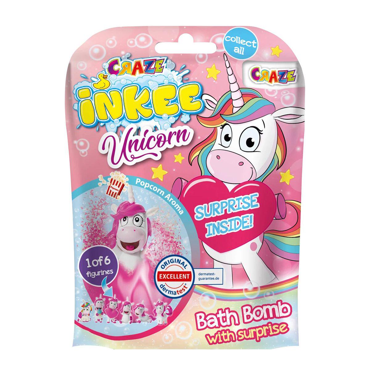 Бомбочка для ванны с игрушкой Милые единорожки попкорн (244041)
