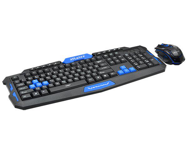 Професійна бездротова ігрова клавіатура з мишкою Atlanfa AT-8100