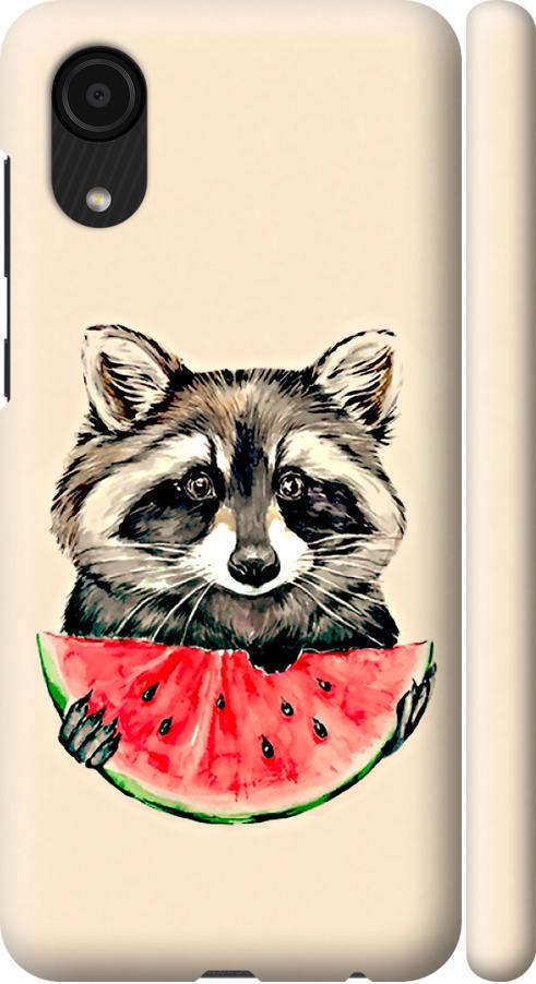Чехол на Samsung Galaxy A03 Core A032F Енотик с арбузом (4605m-2539-42517)