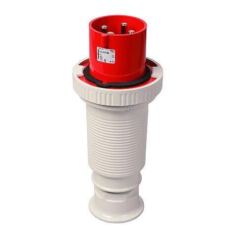 Штекер на кабель Walther-Werke СЕЭ-тип 4 полюса 125А 400V IP67 с сальником (wl279406)