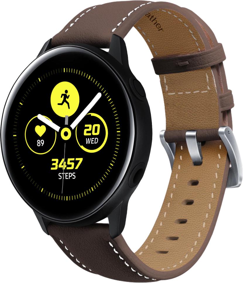 Ремешок кожаный Folsa для Galaxy Watch Active Dark Brown (31520-05) Ремешок кожаный Folsa для Galaxy Watch Active Dark Brown (31520-05)