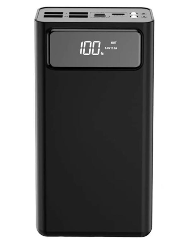 Повербанк XO PR125 Digital Display 50000 mAh 3 input 4 output Black