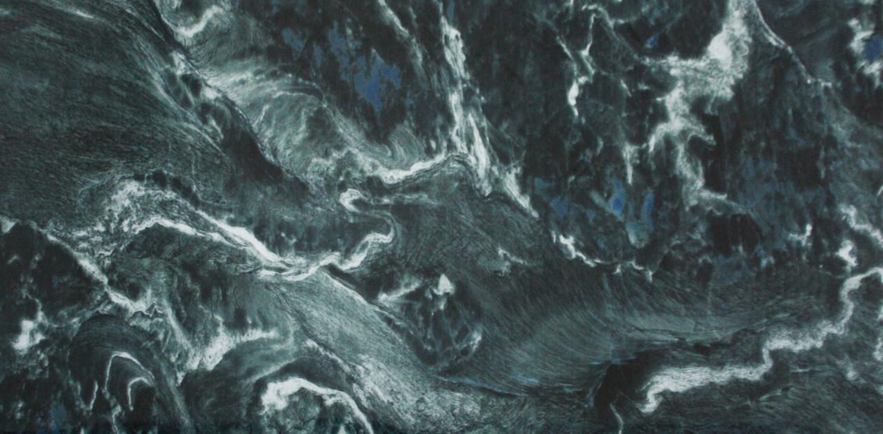 Панель самоклеюча глянцева РЕТ під колір структури 600х300х2,5 мм Пастельний надтемний Тихоокеанський (VN3-136)