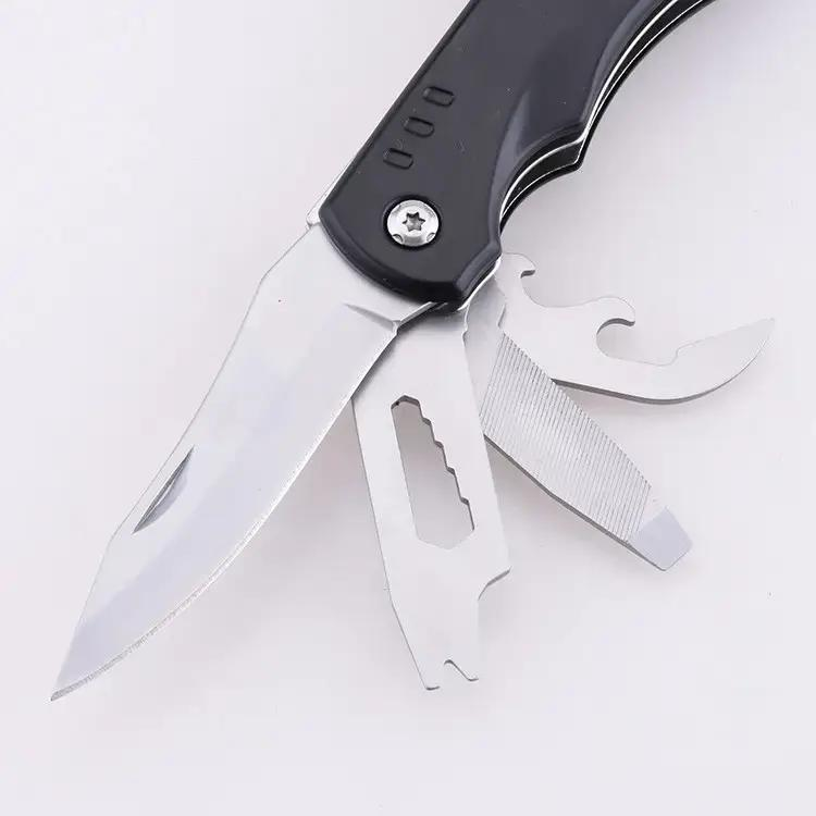 Мультитул туристический 13в1 EL-2381-20 с дополнительными инструментами Черный - фото 5