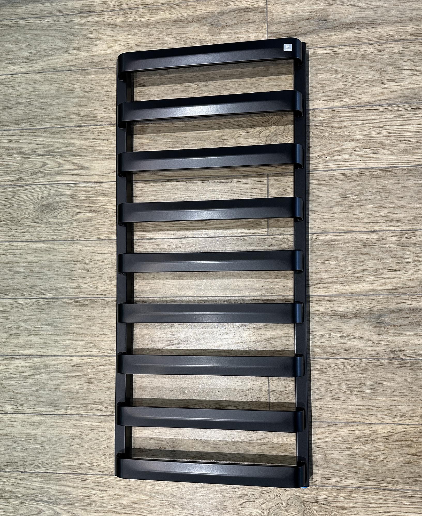Полотенцесушитель электрический Terma Wix Air ТЭН MOA 1110x500 мм Black mat (252)